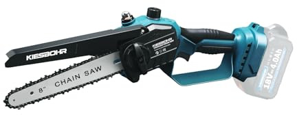 KIESBOHR CS001 20cm Bürstenlose Mini Akku Kettensäge Kompatibel Makita 18V