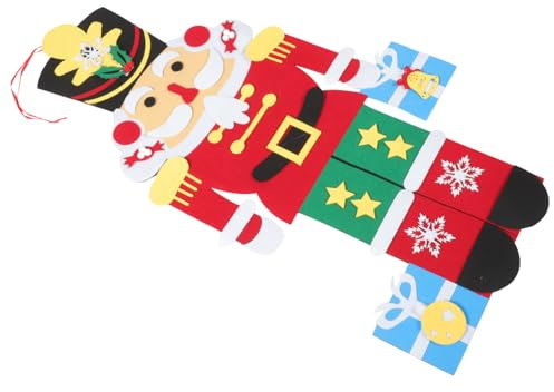 MAGICLULU Decorazione Natalizia a Forma di Noce di Moscato, Porta Decorazioni in Lana per Albero Festivo, Idea Regalo per Ragazzo Ragazza, Fai da Te per Feste e Decorazioni Natalizie