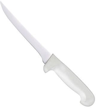 Ever Blade Professional Japanese Stainless Steel 6 (150mm) Chef Boning Fillet Knife with Flexible Blade (White)
