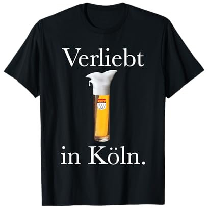 Verliebt in Köln Kölle Alaaf Konfetti Karneval Faschingumzug T-Shirt