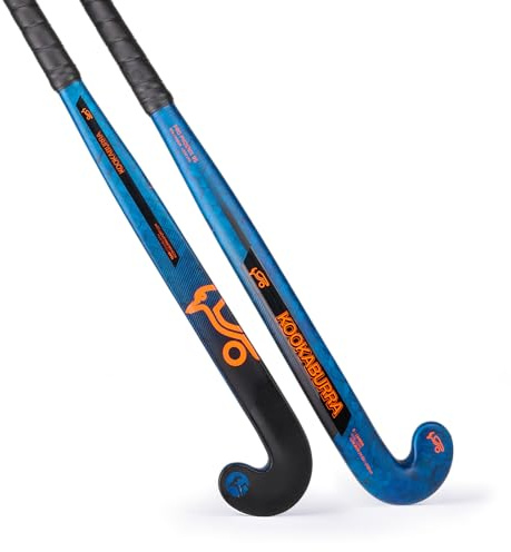 Kookaburra Pro Phoenix 95 Hockey Stick Palo, Unisex, Azul y Naranja, 36.5 Light