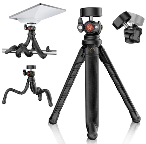 Starlink Mini Tripod Mount with Adapter, Adjustable Height and Angle Tripod Mounting Kit, Portable Stand for Outdoor Camping RV Travel, Compatible with 2024 Original Pipe Adapter (Old Version)