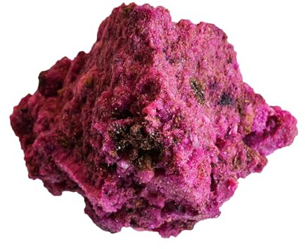 Pietra di rubino naturale - Pietra di diffusore di corindum grezzo | Crystal di esemplare minerale per decorazioni per la casa | piettra | Piettra decorativa per il display