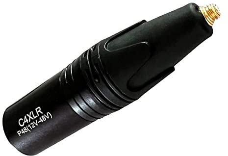 YPA C4XLR Microdot Adapter auf 3-poligen XLR-Vorverstärker für DPA-Mikrofone