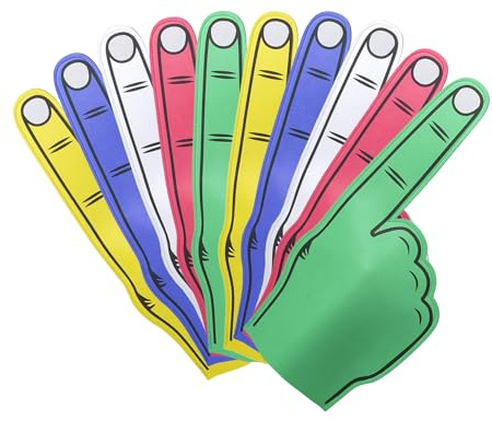 FUN FAN LINE Pack Manos Gigantes de Goma EVA para Animación y Eventos