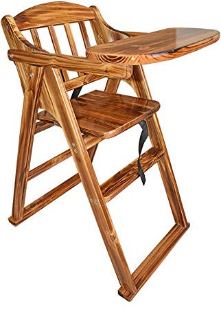 Kinder Dining Chair Sicher und komfortabel Baby Dining Hochstuhl Tragbare Einstellbare Kinder Esszimmerstuhl Faltbare Rutschfeste Kindertisch Mit Tablett Fütterung Bord Tisch Geeignet for Baby Kleinki