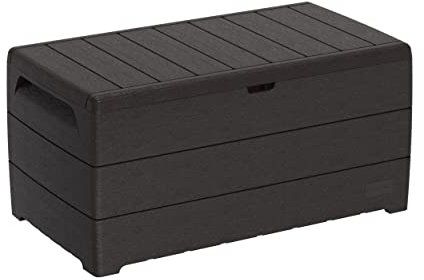 Duramax - Arcón baúl - CedarGrain 416 L - PVC - color marrón