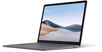 Microsoft Surface Laptop 4 - Ordinateur Portable (Windows 10, écran tactile 13.5, Processeur Intel Core i5, 8 Go RAM, 512 Go SSD, Clavier Français AZERTY) - Platine, finition Alcantara