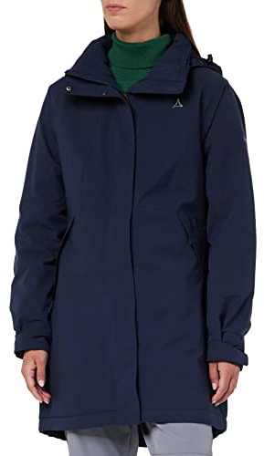 Schöffel Bastianisee Atmungsaktive Regenjacke mit Kapuze für Damen