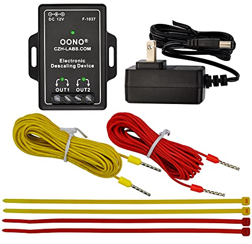 OONO Acondicionador de agua descalcificador electrónico, ablandador de agua dura, suavizante de agua alternativo