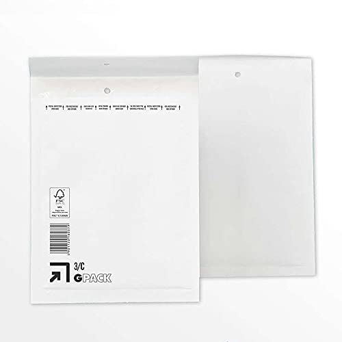 100 x Luftpolster Taschen Versandtaschen A/1 B/2 C/3 D/4 E/5 F/6 G/7 H/8 CD C/3 [170 x 225 mm]