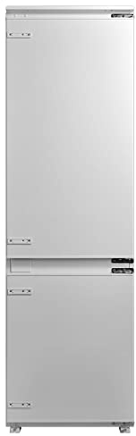 Midea KG178SFNF Einbau Kühl-/Gefrierkombination, NoFrost, Digital Control, mit Schlepptür, LED Beleuchtung, 178,5 cm hoch, 180L Kühlen, 68L Gefrieren, Weiß