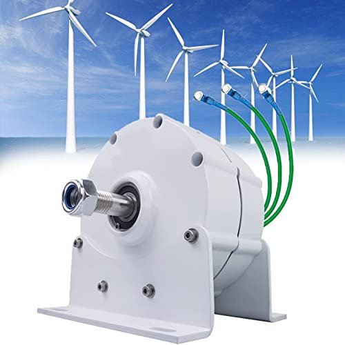 XDLYWUZIQ 600 W Wechselstrom-Generatoren, Permanentmagnetgenerator, 24V/48V Dreiphasengenerator, Wechselstrom-Lichtmaschinen für Windwasserturbine,48V