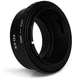 FD-FX Lens Adapter Compatible with Canon FD Lens Compatible with Fuji FX Camera Adapter X Mount