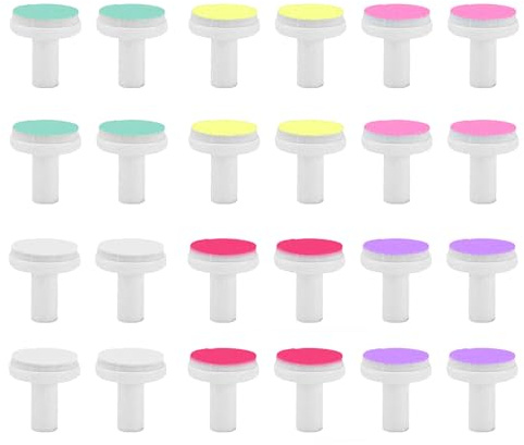 Byt ut nagelklippare, baby nagelfil, 24 st ersättning för nagelfil baby, baby nagelfil ersättning dyna, nagelfilstämpel
