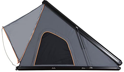 CRBUDY Hartschalen-Dachzelt aus Aluminiumlegierung, LKW-SUV-Camping-Dachzelt mit Leiter, Pop-Up-Dachzelt für 1–3 Personen, wasserdichtes Schiebedachzelt, atmungsaktiv, großer Raum