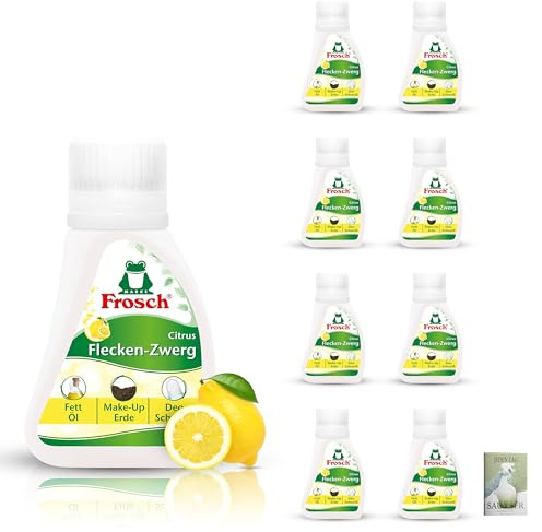 Frosch Citrus Flecken-Zwerg 75 ml, 8er Pack (8 x 75 ml) und Celexqua Reinigungsratgeber (e-Book)