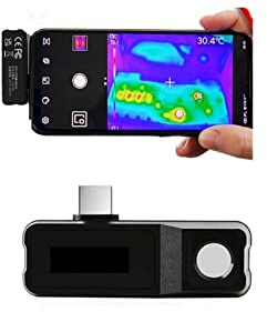 Termocamera portatile Termocamera mobile Ispezione industriale Rilevamento perdite di calore Telecamera a infrarossi con analisi PC e registrazione video(120)
