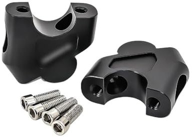 QOPUYNH Klemmadapter Riser Aluminium-Lenkererhöhung Für CB 500 X CB500X 2020 Die Erhöhung Der Höhe des Motorradlenkers Bewegt Die Adapterklemme Nach Hinten