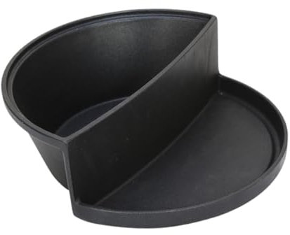 DimyFew Plaque chauffante Shabu en Fer avec Grill pour Barbecue et poêle à Frire, S