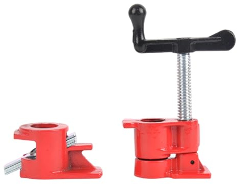 Schnellspanner Gusseisen Holzbearbeitung Rohrschelle Geeignet für Rohre mit ergonomischem Griff Genaue und stabile Holzverleimung