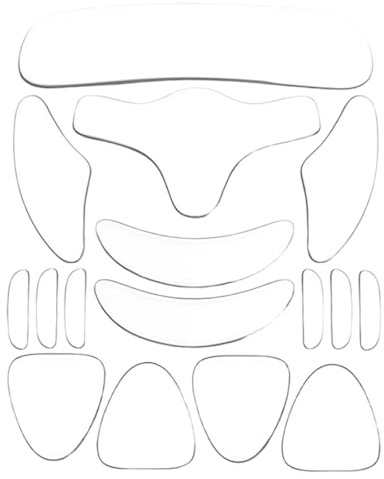 JYNVO Cerotti per Il Viso Silicone Pad Silicone Riutilizzabili Adesivi Antirughe per il Viso Compreso di Petto Patch Collo Collo Maschera Gli Occhi Guancia Fronte Pad per Riduzione Rughe, 16 pezzo