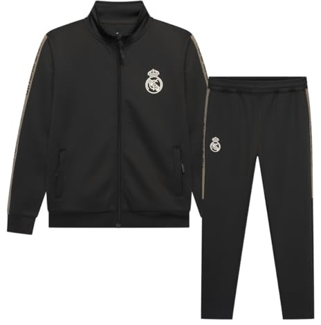 Real Madrid Unisex Kinder Trainingspak Kids Trainingsanzug (1er Pack)