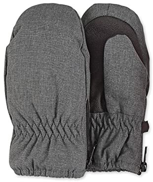 Sterntaler Unisex Kinder Daumen und seitlichem Reißverschluss Fäustlinge, Anthrazit Melange, 2