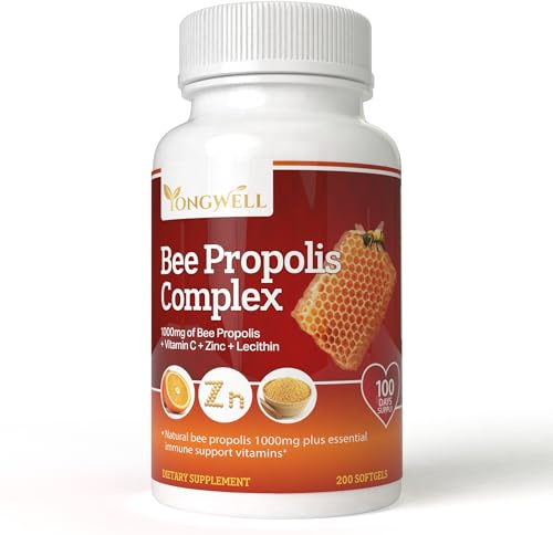YongWell Super Bee Propolis Complex High Concentrate Propolis (200 Capsules)