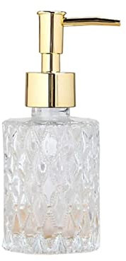 Seifenspender Seifenspender-Pumpe, Seifenspender, Seifenspender, Seifenspender aus Glas, perfekt for Küche, Badezimmer, Zuhause, Hotel Deko