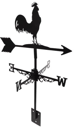 Cabilock Wetterfahne Garten Deko Hühner-windrichtungsanzeiger Aus Robustem Wetterfeste Windfahne Für Garten Hinterhof Und Dach Charmantes Gartenornament Zur Windanzeige