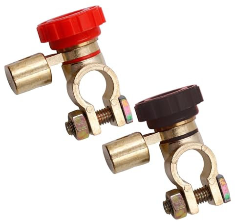 Interruttore Batteria 12V 24V con Isolamento per Auto, Barca, Camion, Camper - Connettore e Morsetti Terminali