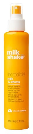 milk_shake | Incredible Milk 150 ml, Leave In Conditioner for All Hair Types, Made in Italy
