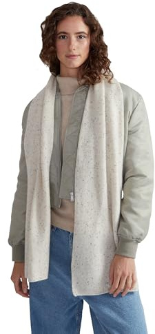 Style & Republic Damen Kaschmir Schal aus 100% Cashmere - dein kuscheliger Premium Strick-Schal für stilvolle Herbst- & Winter-Momente, ideale Größe 52 cm x 172 cm
