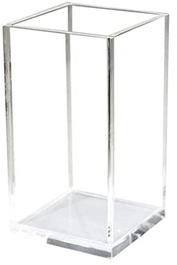 WZYYCV Organizer Desk stifte Durchsichtiger Acryl-stifthalter, Desktop-schreibwaren-Organizer, Durchsichtiger Stiftbecher Für Büro-Schreibtisch-zubehör, Schule, Heimbedarf Organizer Desk stifte