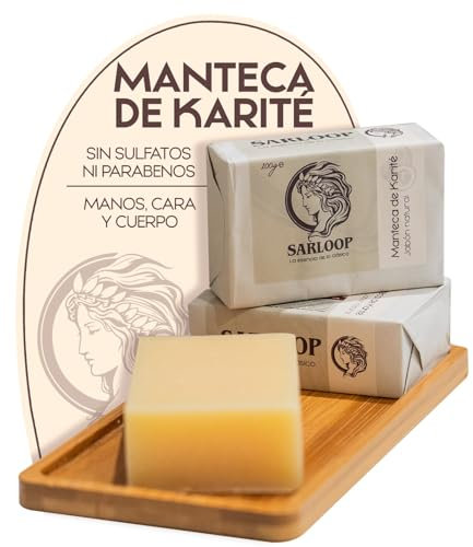Jabón Natural Manteca De Karité Para Manos Cara Y Cuerpo Con Aceite Esencial De Naranja Y Canela - Pastilla Artesanal Antibacterial Pieles Secas Y Sensibles - Vegano Sin Sulfatos Ni Parabenos - 100g
