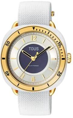 TOUS Watches Osier Ceramic Reloj para Mujer Analógico de Cuarzo con Brazalete de Nylon 3000138000