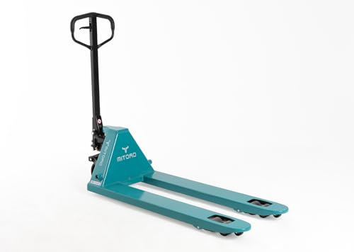 MiToro - Transpaleta Manual Industrial MiToro - 2500kg - Horquillas 550x1150mm – Elevación 75-190mm - Ruedas Poliuretano PU - Bomba Hidráulica Profesional – Mango en Caucho – Almacén Logística