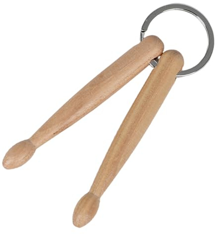 Mini portachiavi in legno - Porta portachiavi a forma di bacchetta