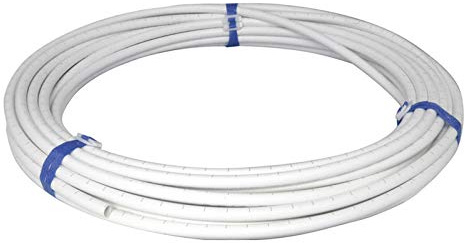 Trident Distributions PEX 15mm Pipe (25m, White, Plastic, 6 Bars, 2.11mm Wall Thickness)