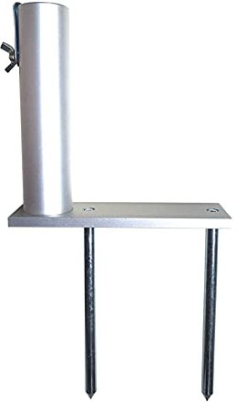 NSXIN Sonnenschirmhalter Erdspieß Sonnenschirm Rasendorn für Sonnenschirme, Schirmständer Rasen mit Griff für Regenschirmdurchmesser