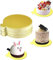 100PCS 8cm Planches à Gâteaux à la Mousse, Planches à Gâteau Rondes en Mousse,Plateaux Ronds en Carton pour Gâteaux, Gâteau, Pâtisserie