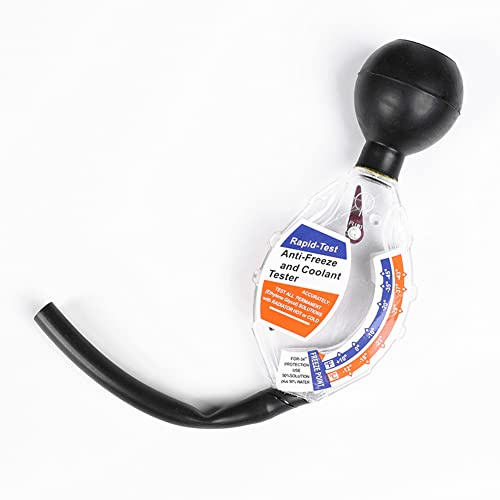 Irfora Handheld Portable Densitometer Antifreeze Dial Density Meter ℃/℉ Calibrate Car Radiator Coolant Tester