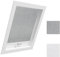 WOLTU Tenda Oscurante Portatile per Interni con Ventose, Tenda da Tetto senza Perforazione, Tenda Termica per Finestra da Tetto per Lucernario, Compatibile con finestre VELUX Y85/085, Grigio 96x100cm