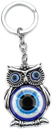 VALICLUD 2stücke Owl Shape Key Pendant Kreativer Eulen Schlüsselanhänger Aus Einzigartiges Design Für Taschen Geeignet Als Für Mädchen Freunde Und Familie Langlebig Und Stabil