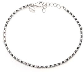 Louis Ciocchetti dal 1887 Bracciale Tennis Argento 925 con Zirconi 5A, Gioiello Elegante Regolabile per Donna – Idea Regalo Raffinata con Packaging Lusso – Qualità Made in Italy