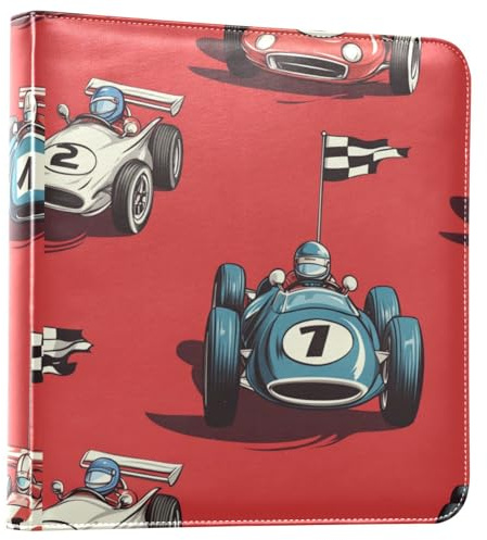 Albums photo décoratifs de voiture de course de couleur cool pour photobooks albums photos autocollants pour toutes les tailles photos 15,2 x 20,3 cm pour photos