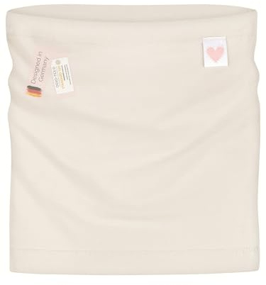 Bonding Tube Top für Neugeborene OekoTex 100 Baumwolle - Weiches Haut-zu-Haut-Oberteil Bauchband - Frühchen Baby Neugeborene Bonding nach der Geburt - atmungsaktiv waschbar - 601000 (L, Beige)