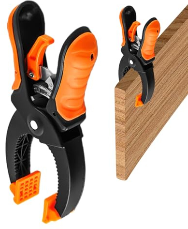 Lnhgh Verbindungsklemmen aus Holz | Robuste Federklemmen für Tischlerei, bequemer Griff für die Montage von Möbeln, Modellen und allgemeinen Reparaturen