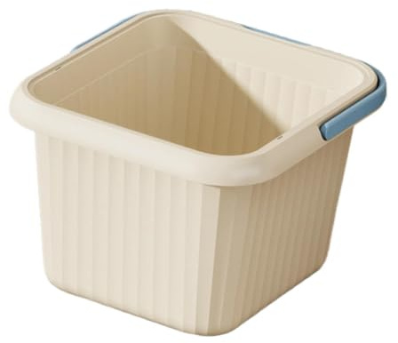 LeeQinersw Vasca per i piedi con punti massaggianti, comoda e portatile, per pedicure, leggera, per l'ammollo dei piedi, Blu